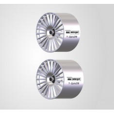 1/24 Mercedes CLK-GTR 3D Printed Wheel Set for Tamiya #24195