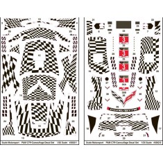 1/25 Pratt and Miller Full Camo Body Wrap Decals Set for Revell kit #85-2016 (2 sheets)