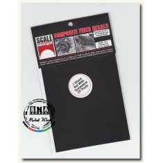 1/24 Porsche 911 GT1 Composite Fiber Template Set for Tamiya kit