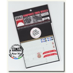 1/24 1997 Porsche 911 GT-1 Composite Fiber Template Set (Revell)