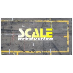 1/24 Self-Adhesive Pitlane Diorama/Display Base Sticker 1 (225x120mm)