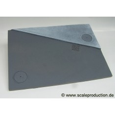 1/24 Diorama/Display Base - Street + Sidewalk #2 (180x240mm)