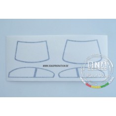 1/24 Pre-Cut Window Frames for ScaleAuto BMW GT2