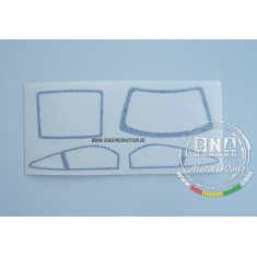 1/24 Pre-Cut Window Frames for ScaleAuto GT3Cup/GT3RSR