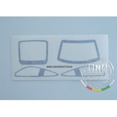 1/24 Pre-Cut Window Frames for Fujimi Porsche GT3R