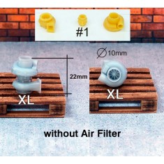 1/24 Turbocharger Turbo-Set Type #1, Size XL (without Air Filter)