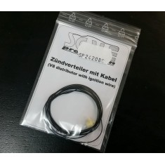 1/24 V8 Distributor with Black Ignition Wires