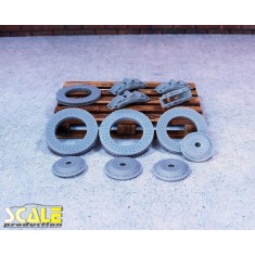 1/24 Disc Brake set Brembo (drilled)