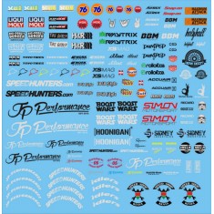 Decals for 1/24 Tuner (110x110mm)