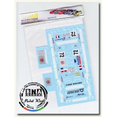 Decals for 1/24 Ferrari 550 GTS Le Mans 2003 Luc Alphand Aventures