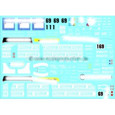 Decals for 1/24 BMW Z4 GT3 24h Nurburgring 2010