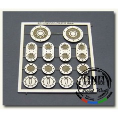 1/24 Photo-etched Fuel Filler For Street and Sports cars