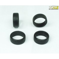 1/24 18" NanKang NS2 Tyres (OD: 25mm, ID: 20.5mm, Width: 9.7mm)