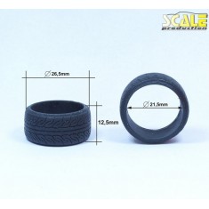 1/24 Yokohama Advan Neova Tyres - 19/20'' Profil-Reifen