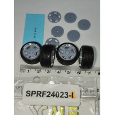1/24 15" Ronal Opel 400 Wheels with Low Profile Tyres