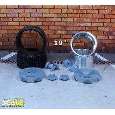 1/24 Foose Nitrous II 19" (2 Wheels with Tyres)