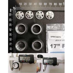 1/24 Fuchs Singer 17" Wheels Set (4 Wheels)