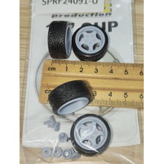 1/24 17" Cup Wheels with Tyres version U (4pcs)