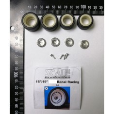 1/24 16"+19" Ronal Racing Wheels Set