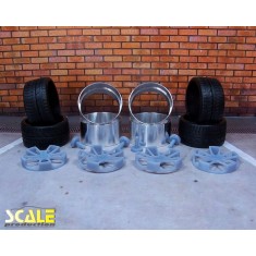 1/24 21" SPW 1.1 Wheels with Tread (low profile) Tyres