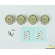 1/24 18" OZ Racing Wheels for Beemax M3 DTM kits (dia. 20.5mm, width 10.5mm)