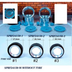 1/24 1/25 18" BBS LeMans Wheels without Tyre