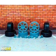 1/24 19" Konig Tantrum Wheels without Tyre