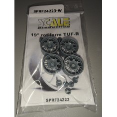 1/24 19in Rotiform TUF-R Wheels without Tyres