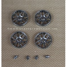 1/24 18" BBS GT3RSR Wheel Inserts - Black (19.1mm) 4pcs