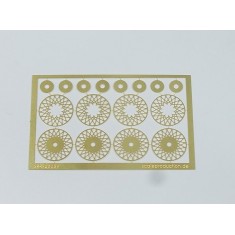 1/24 Wheel Inserts 15mm BBS E56 (Photo-Etched Sheet)