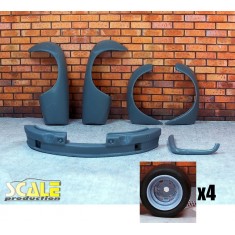 1/24 Street Renault Alpine Gr.4 Transkit with 13'' Gotti Wheel for Tamiya A110
