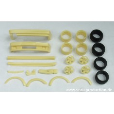 1/24 BMW 535 E34 Schnitzer S5 "Silhouette" Transkit for Fujimi 535 S5 Schnitzer kit