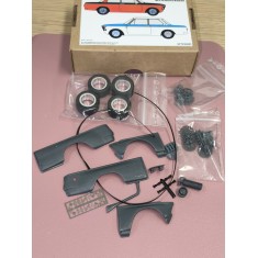 1/24 BMW 1600/2002 Koepchen/Alpina Nurburgring 1970 Transkit for Hasegawa Rally Kits