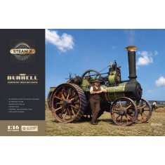 1/16 Burrell Compound Traction Engine 1901 Steam X 3D Kit
