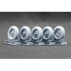 1/24 Trabant 601 S P36 Weighted Wheels for Revell Kit