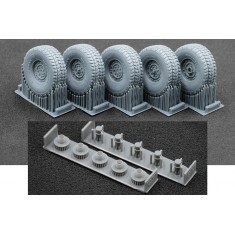 1/35 Modern HMMWV MT 24-bolt Ordinary Wheel set for ICM/Academy kits