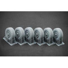 1/35 Modern HIMARS V1 Ordinary Wheel set for Trumpeter kits