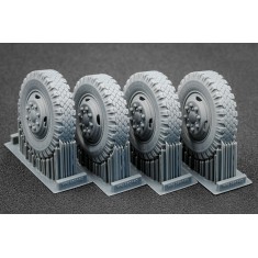 1/35 Modern D-30 Ordinary and Sagged Wheel set for Trumpeter kits