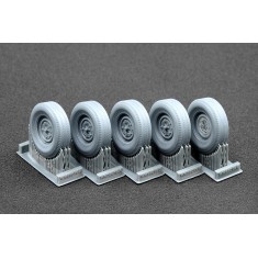 1/35 Modern Cargo Truck T2 Ordinary Wheel set for AK-interactive kits