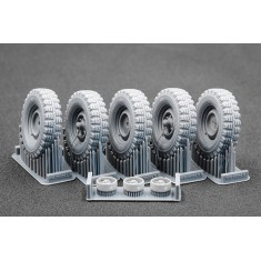 1/35 Modern Unimog 404 10.5-20 MPT Ordinary Wheel set  for ICM/AK/Revell kits