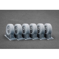 1/35 Modern HIMARS Sagged Wheel set for Foreart kits