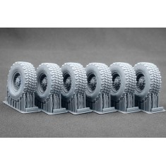 1/35 Modern HIMARS CTIS Sagged Wheel set for Foreart kits