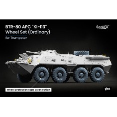 1/35 Modern BTR-80 APC KI-113 Ordinary Wheel set for Trumpeter kits