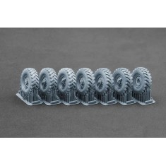 1/35 Modern URAL-4320 Sagged Wheel set for Trumpeter kits