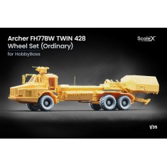 1/35 Archer FH77BW TWIN 428 Ordinary Wheel set for HobbyBoss kit
