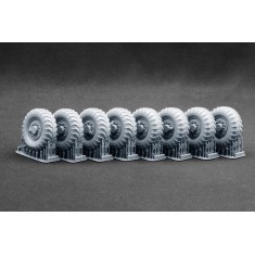 1/35 ShKH vz.77 DANA TO-3 Weighted Wheels for HobbyBoss Kit