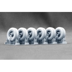 1/35 FV603 Saracen Trak Grip Ordinary Wheels for Airfix Kit