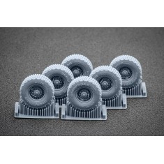 1/72 Modern HIMARS CTIS Ordinary Wheel set for Meng/Foreart kits