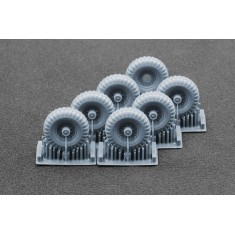 1/72 Modern Alvis FV622 Stalwart Mk.2 Ordinary Wheel set for ACE kits