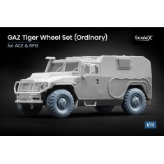 1/72 Modern GAZ Tiger Ordinary Wheel set for RPG/ACE kits
